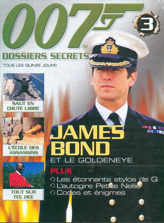 007 DOSSIERS SECRETS magazine cover Issue 3  2003