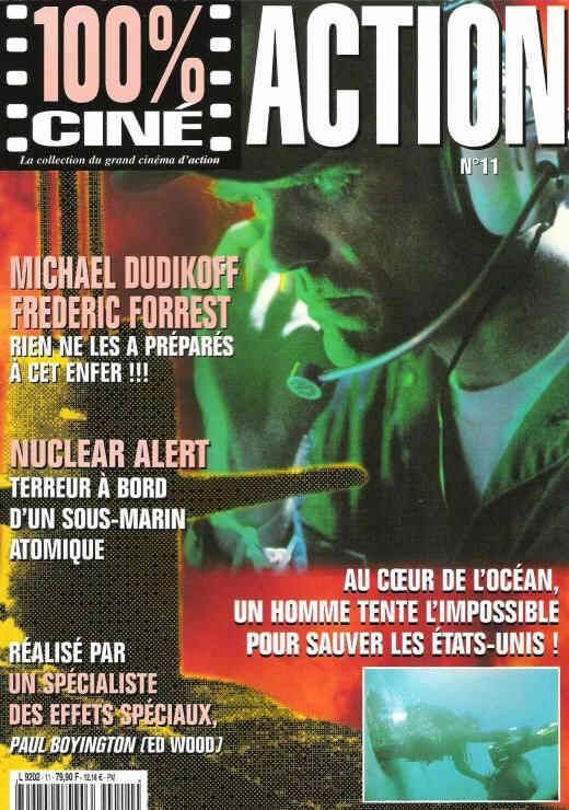 100% CINE ACTION magazine side cover Issue 11  2011