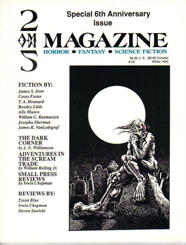 2 AM magazine cover Issue 20 Winter 1992