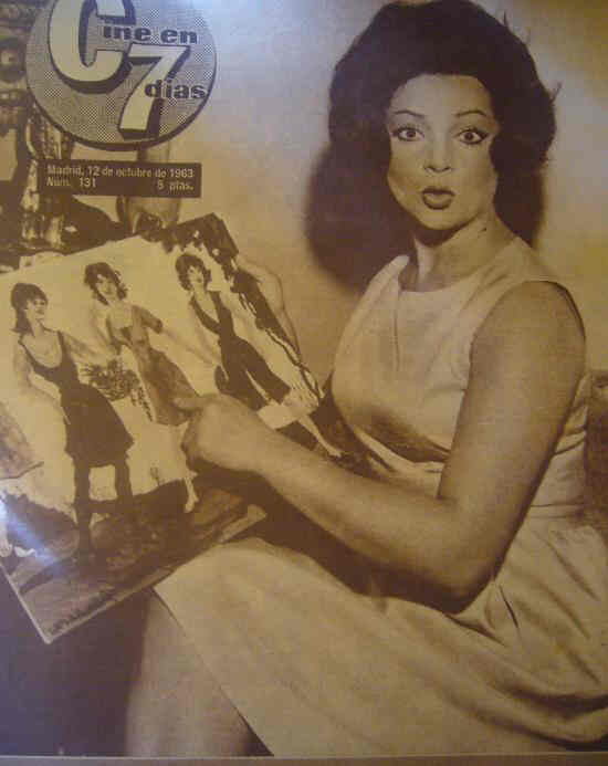 CINE EN 7 DIAS magazine cover Issue 131 12 October 1963