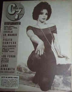 CINE EN 7 DIAS magazine side cover Issue 133 26 October 1963