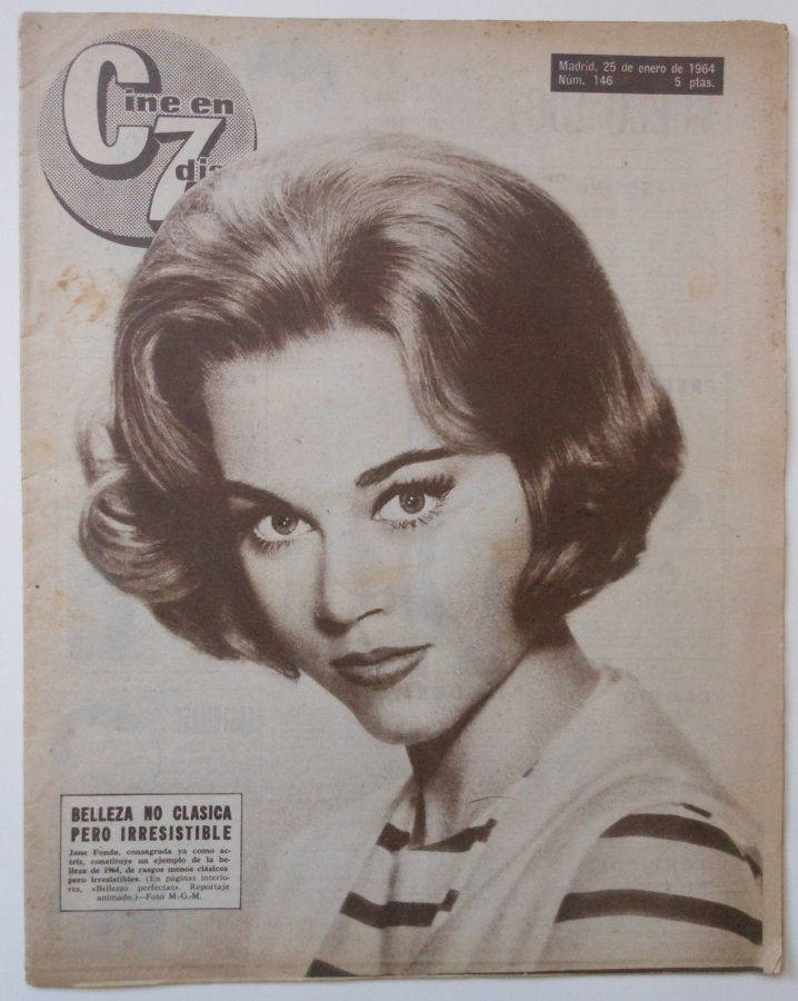 CINE EN 7 DIAS magazine cover Issue 146 25 January 1964