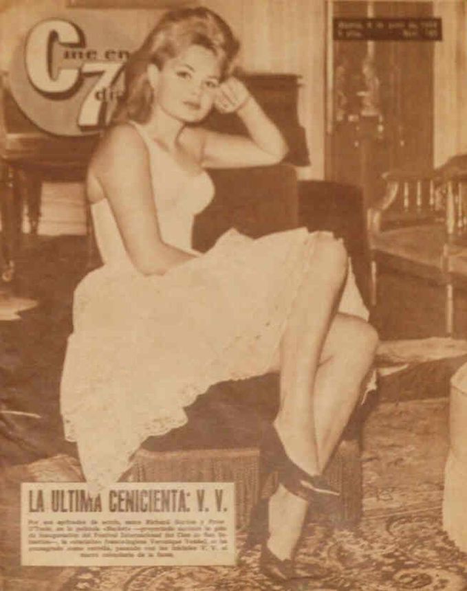 CINE EN 7 DIAS magazine cover Issue 165 6 June 1964