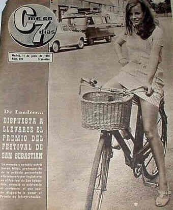 CINE EN 7 DIAS magazine side cover Issue 270 11 June 1966