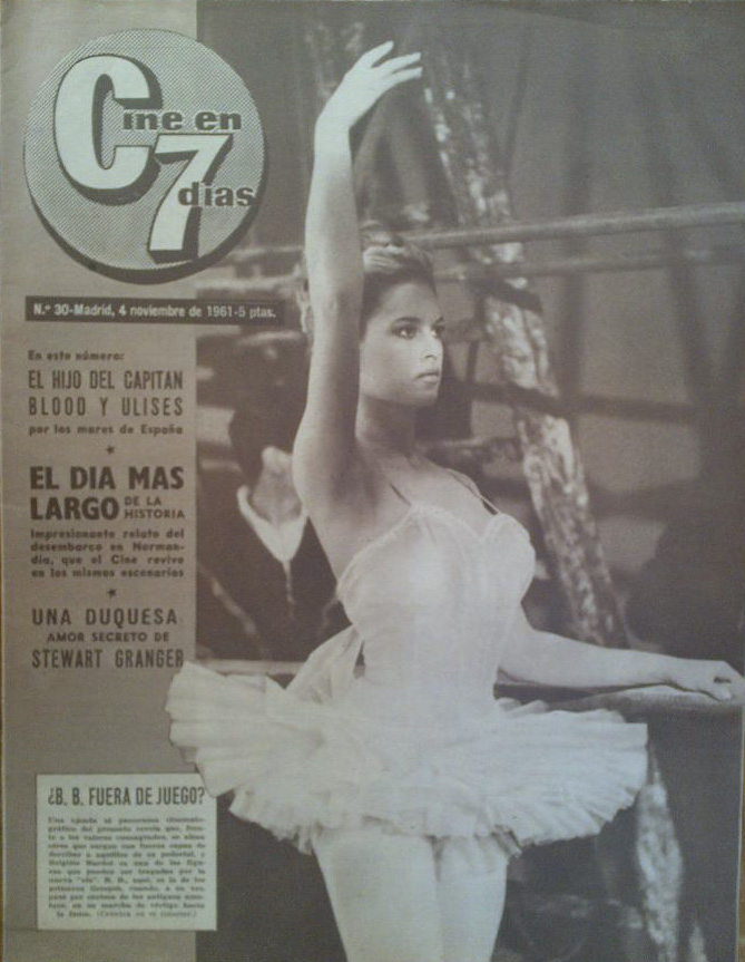 CINE EN 7 DIAS magazine side cover Issue 30 4 November 1961