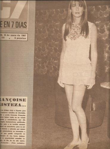 CINE EN 7 DIAS magazine cover Issue 301 14 January 1967