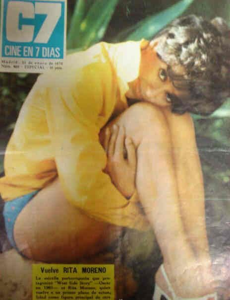 CINE EN 7 DIAS magazine side cover Issue 460 31 January 1970