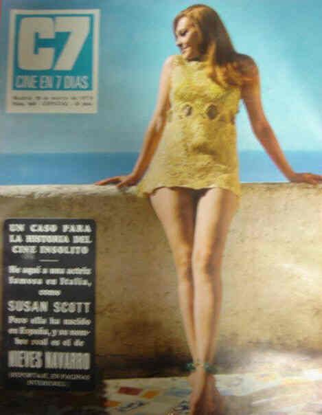 CINE EN 7 DIAS magazine side cover Issue 468 28 March 1970