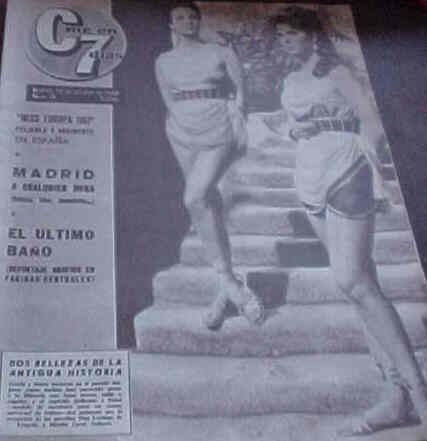 CINE EN 7 DIAS magazine cover Issue 79 13 October 1962