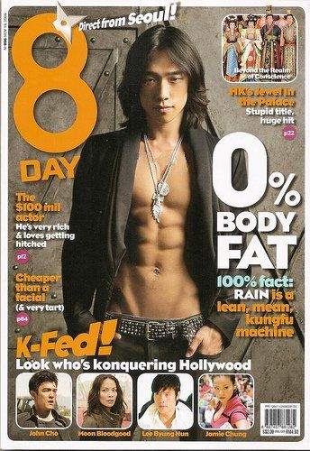 8 DAYS magazine side cover 19 November 2009
