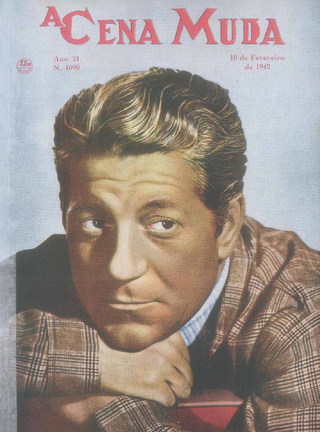 A CENA MUDA magazine side cover Issue 1090 10 February 1942