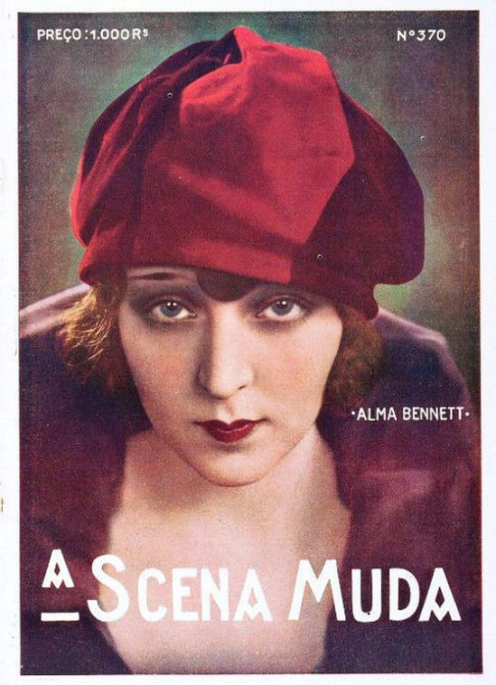 A CENA MUDA magazine side cover Issue 370 26 April 1928