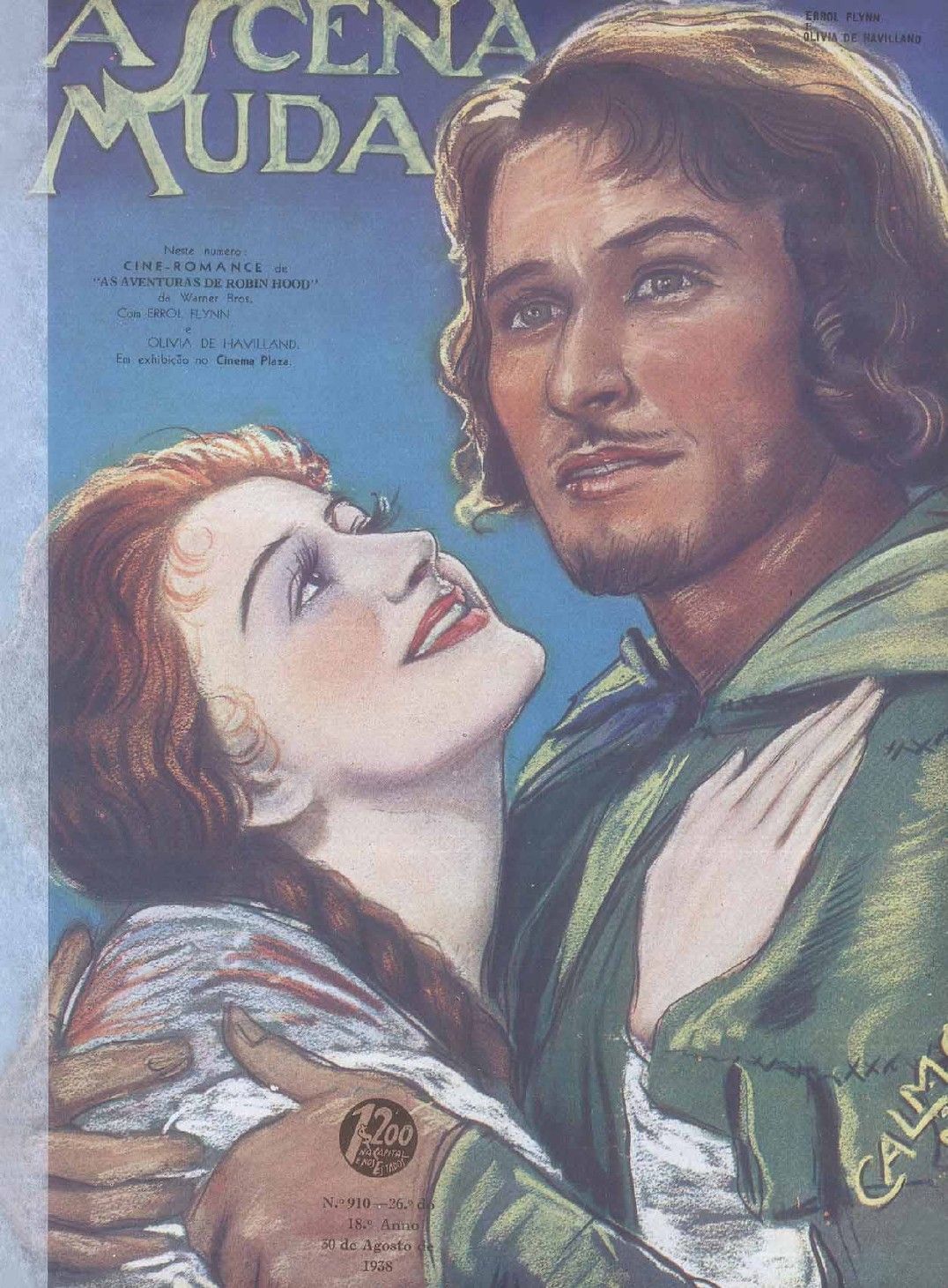 A CENA MUDA magazine side cover Issue 910 30 August 1938