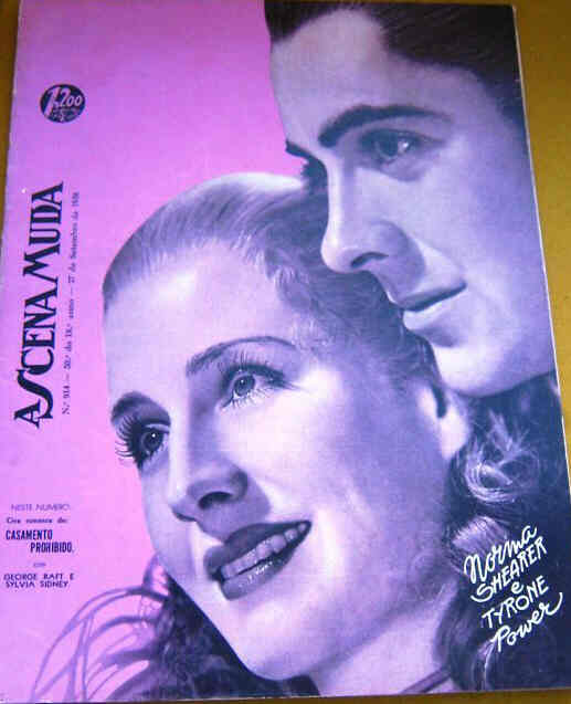 A CENA MUDA magazine side cover Issue 914 27 September 1938