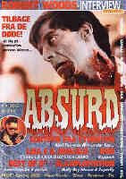 ABSURD (DK) magazine cover Issue 4  2000