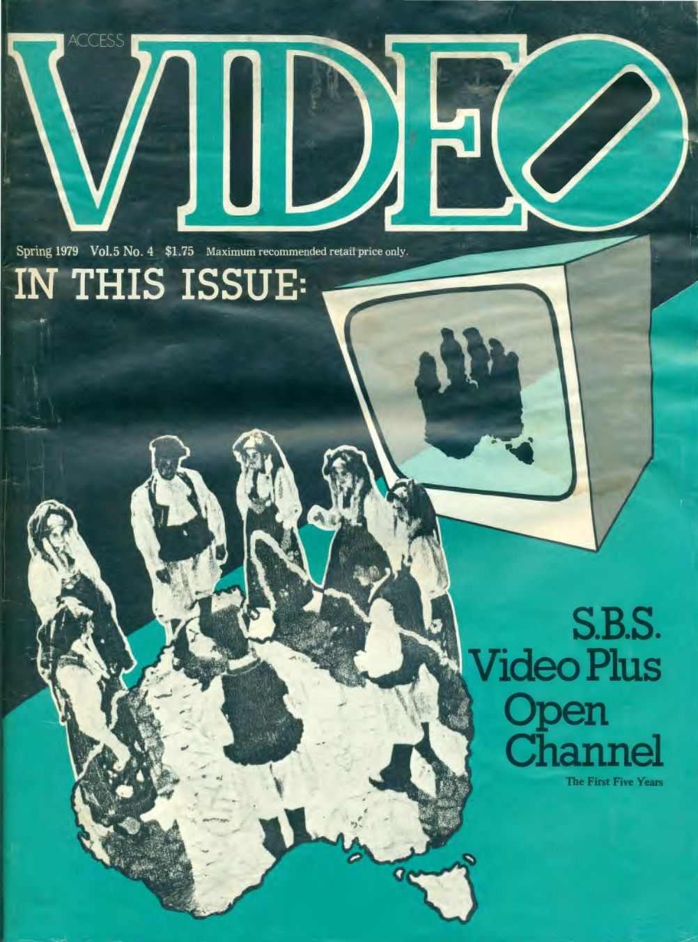 ACCESS VIDEO magazine cover  Vol 5 No  4 Spring 1979