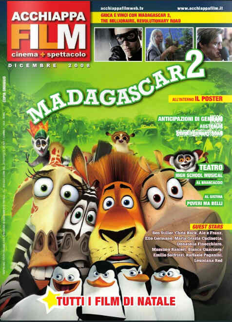 ACCHIAPPA FILM magazine cover December 2008