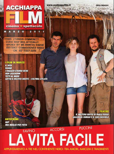 ACCHIAPPA FILM magazine cover March 2011
