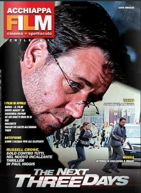 ACCHIAPPA FILM magazine cover April 2011