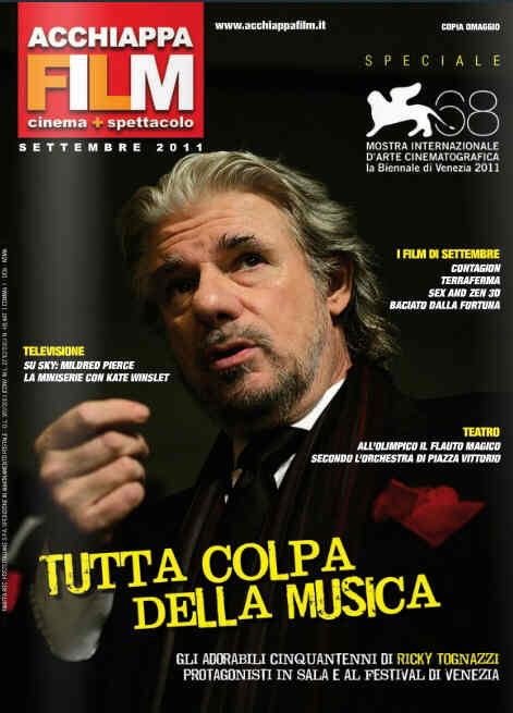 ACCHIAPPA FILM magazine cover September 2011
