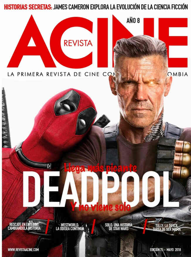 ACINE magazine side cover Issue 75  May 2018