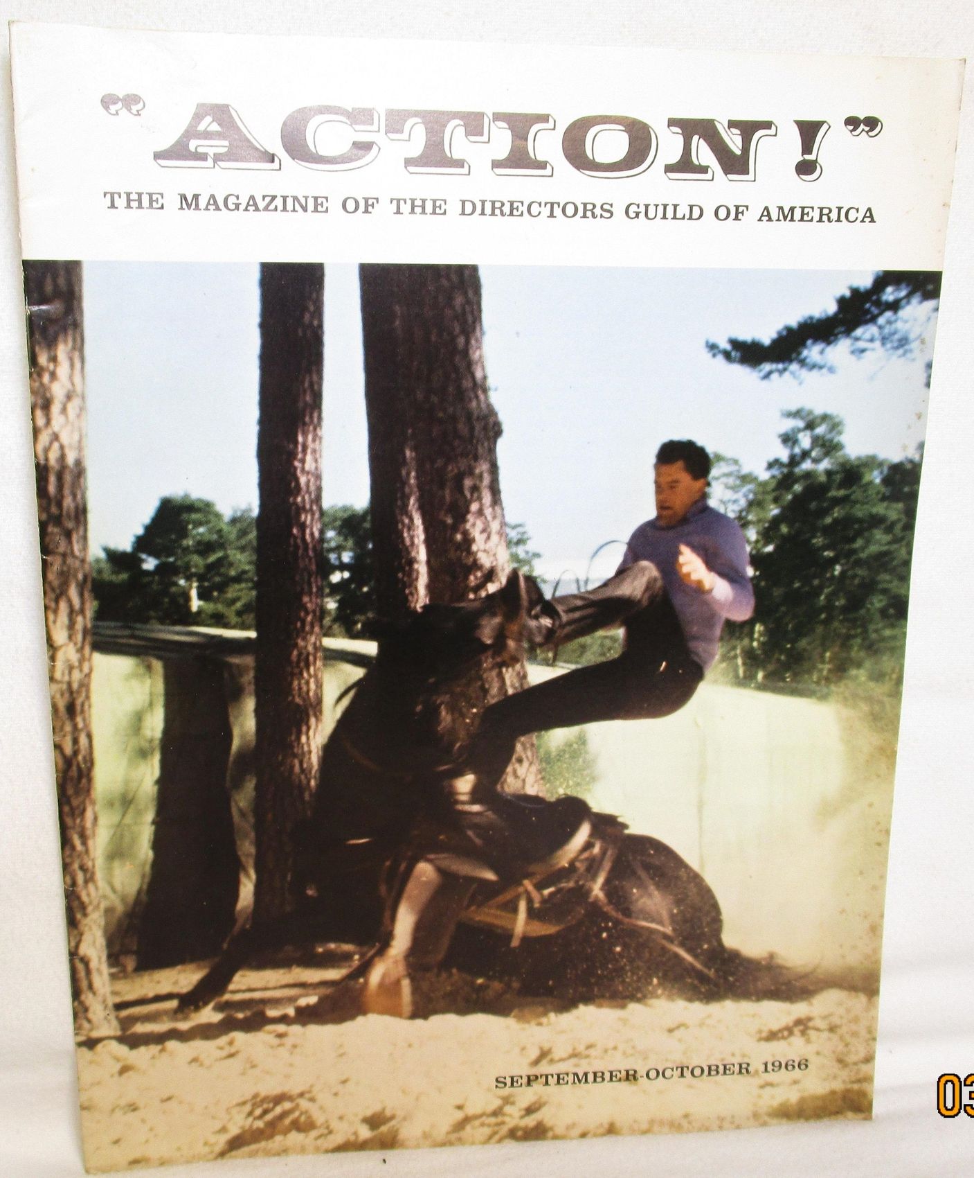 ACTION magazine cover Issue 1 September/October 1966