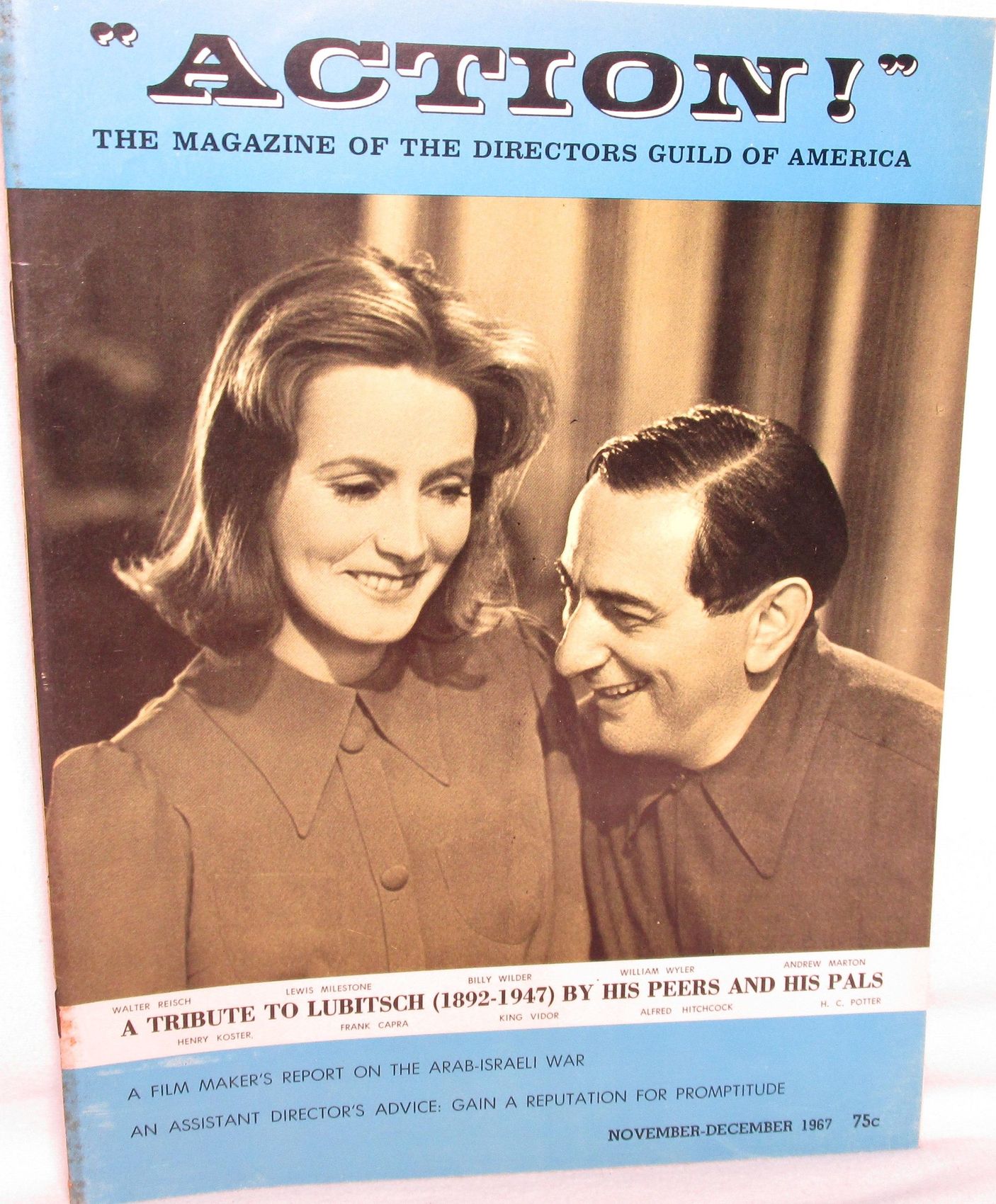ACTION magazine cover Issue 8 November/December 1967