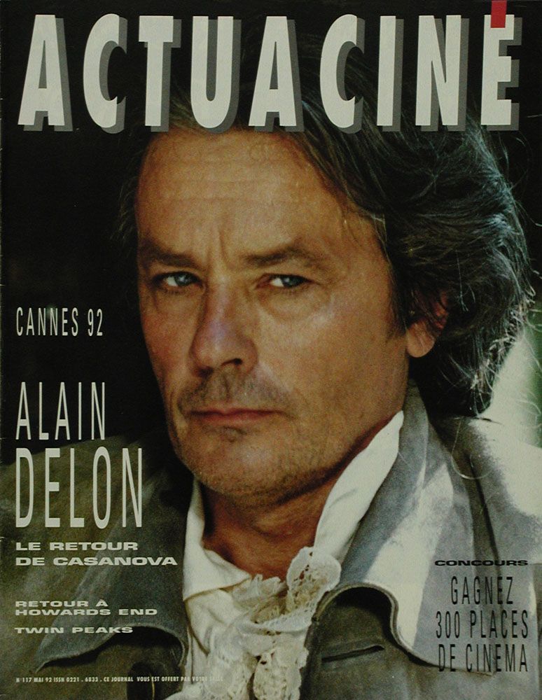 ACTUA CINE magazine side cover Issue 117 May 1992