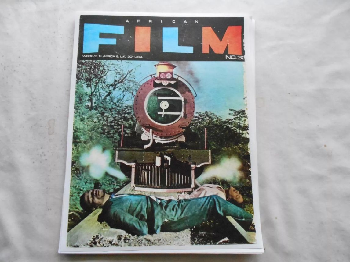 AFRICAN FILM magazine cover Issue 32   1968