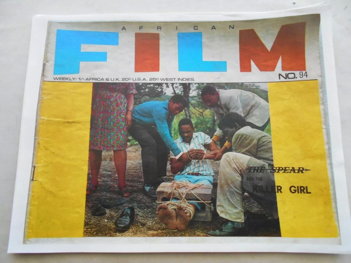 AFRICAN FILM magazine cover Issue 94   1969