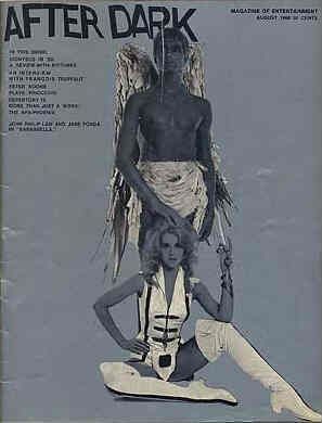 AFTER DARK magazine side cover August 1968