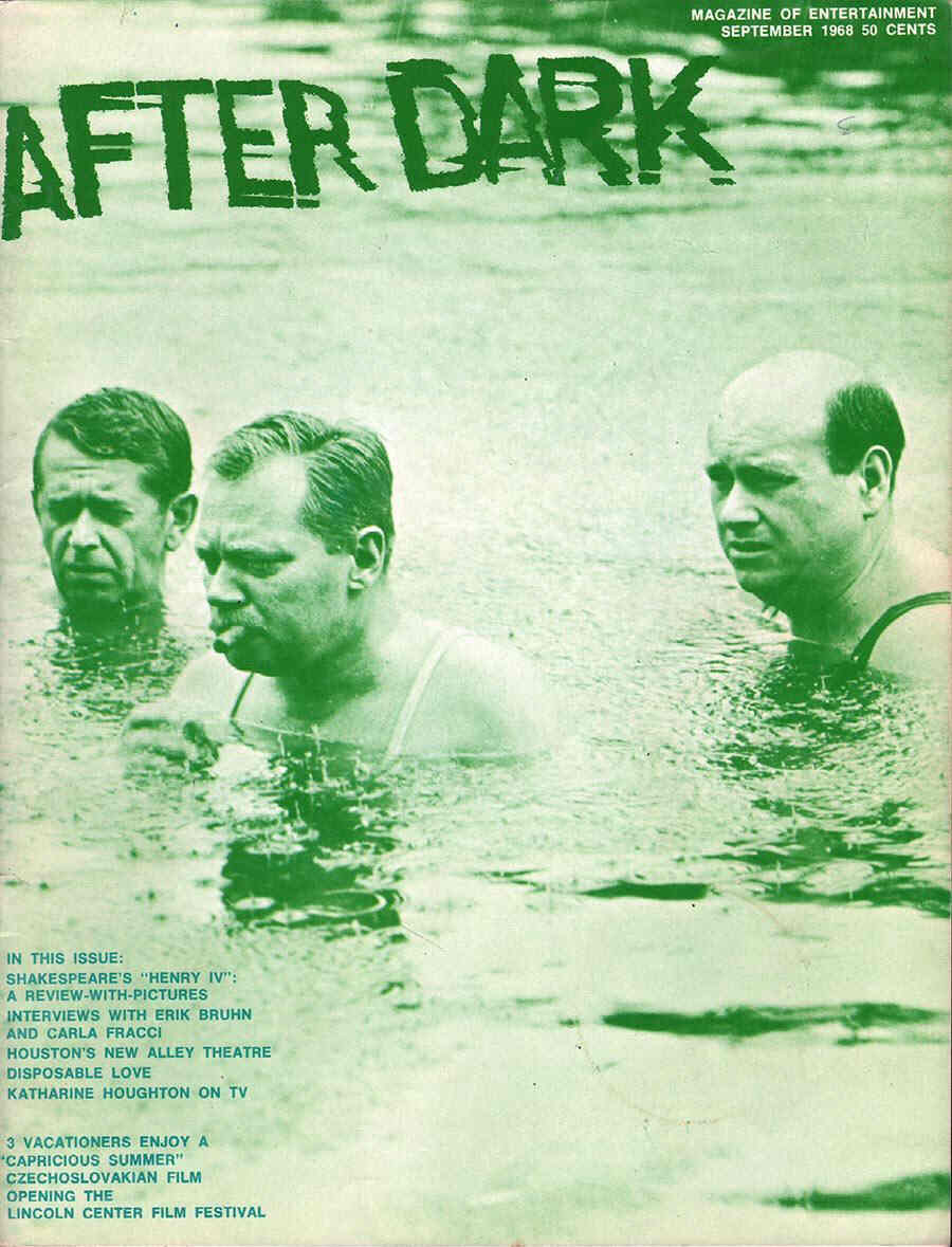 AFTER DARK magazine cover September 1968