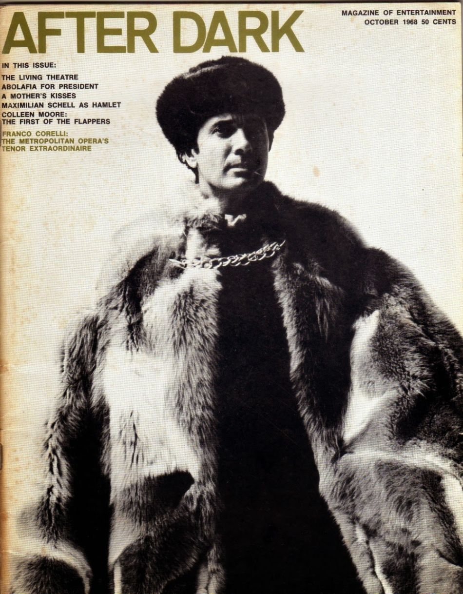 AFTER DARK magazine cover October 1968