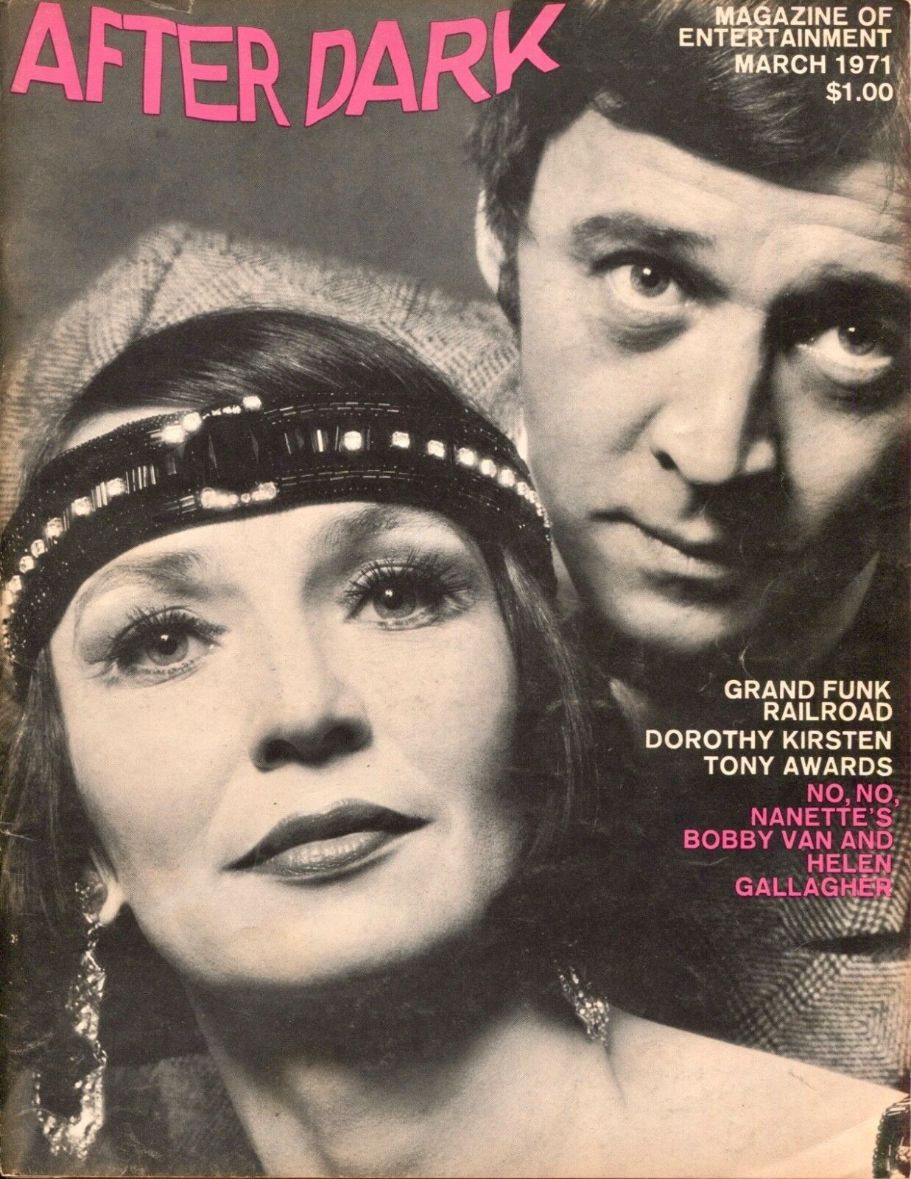 AFTER DARK magazine cover March 1971
