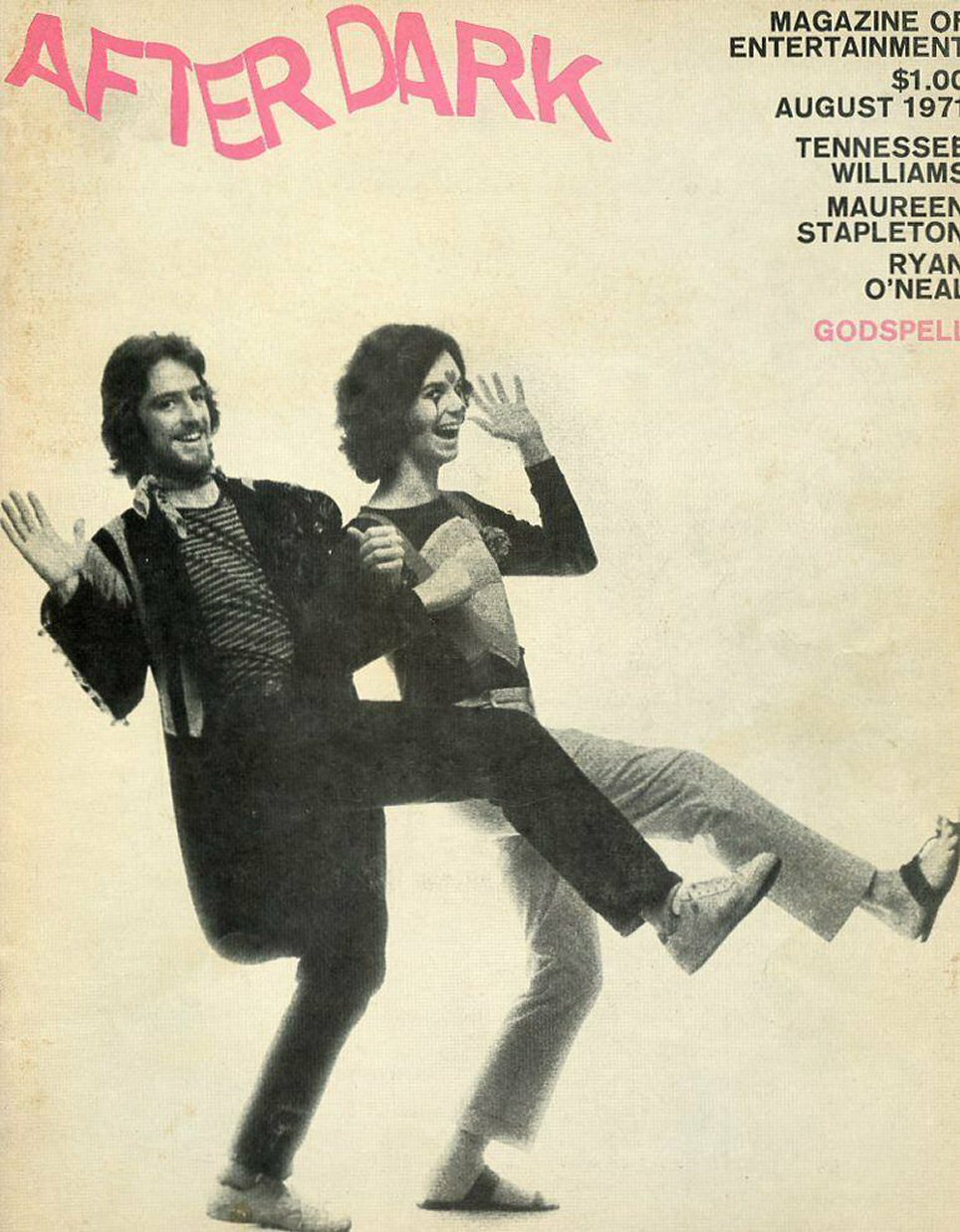 AFTER DARK magazine cover August 1971