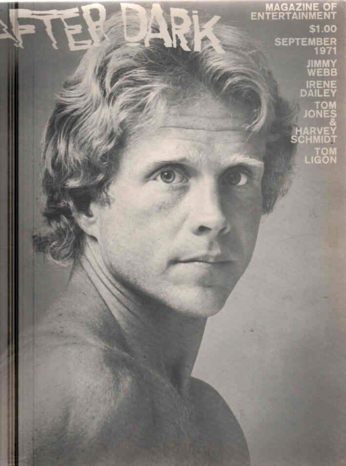 AFTER DARK magazine side cover September 1971