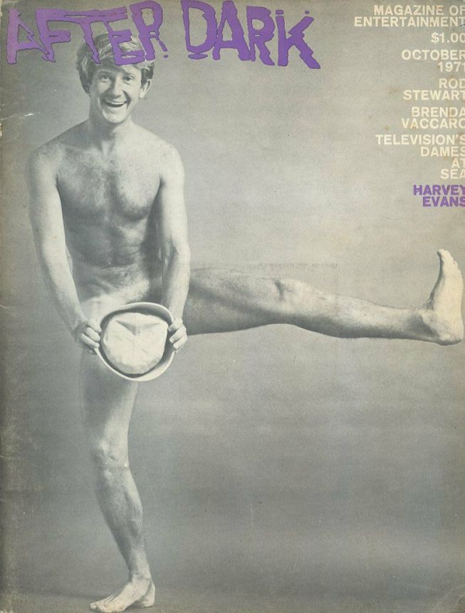 AFTER DARK magazine side cover October 1971