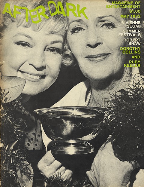 AFTER DARK magazine cover May 1972