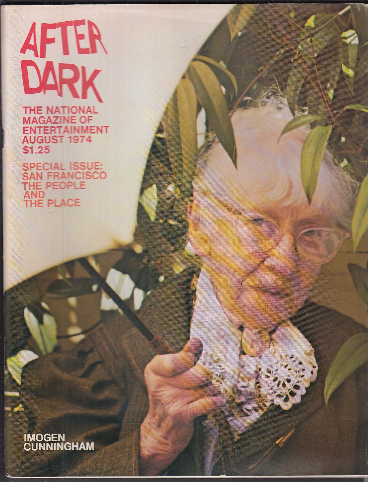 AFTER DARK magazine cover August 1974