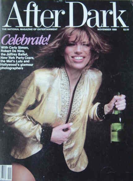 AFTER DARK magazine side cover November 1980