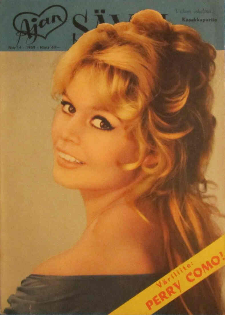 AJAN SAVEL magazine side cover Issue 14  1959