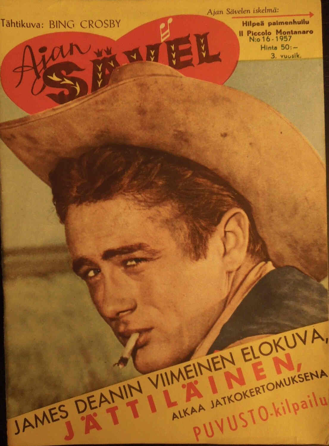 AJAN SAVEL magazine cover Issue 16  1957