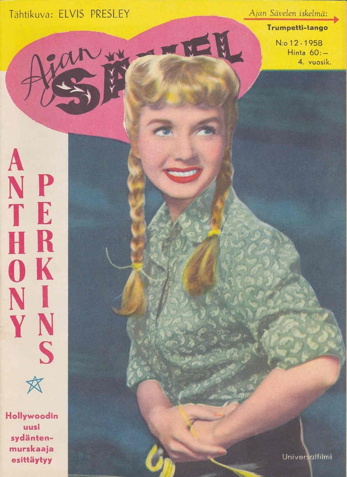 AJAN SAVEL magazine cover Issue 12  1958