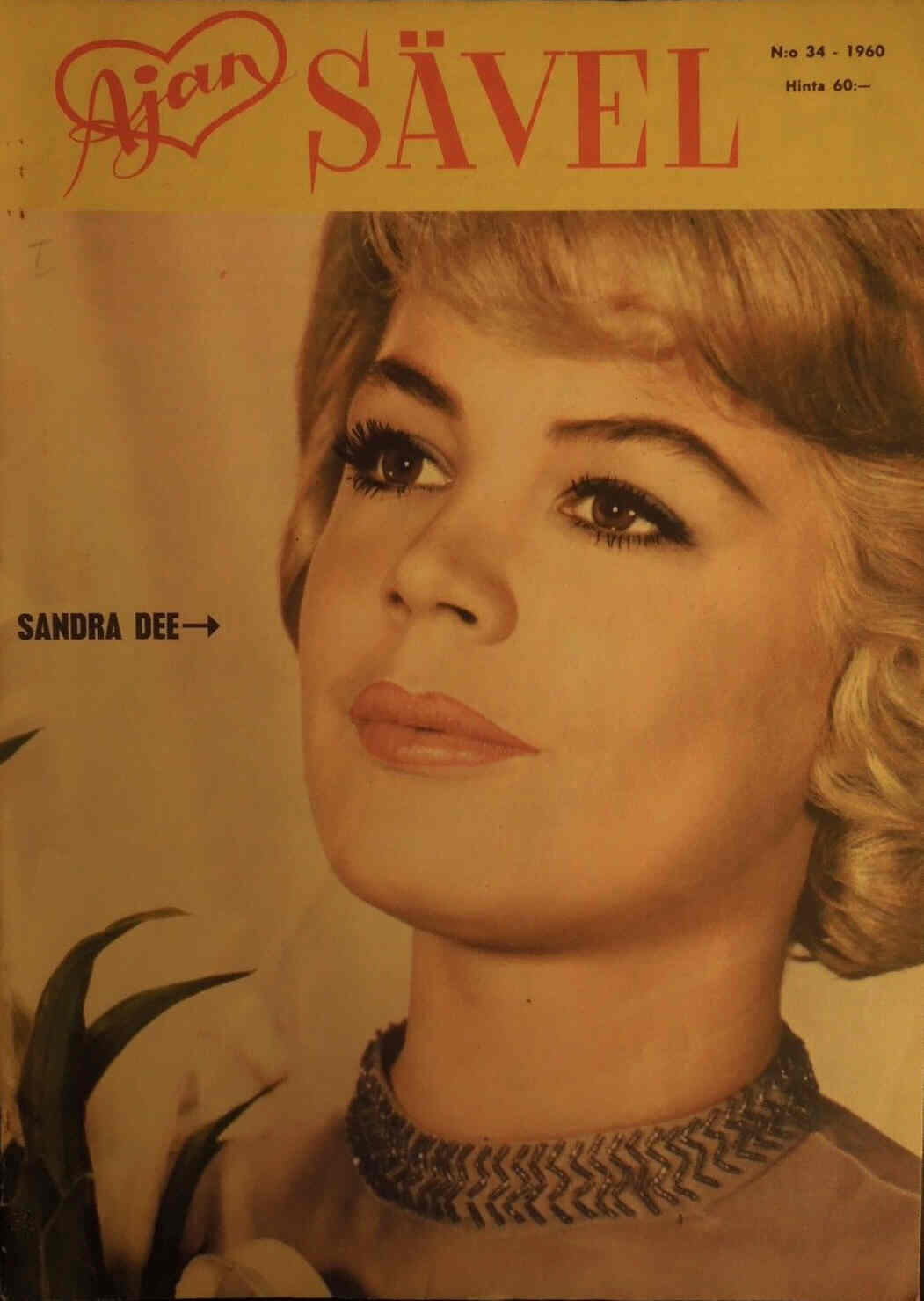 AJAN SAVEL magazine cover Issue 34  1960