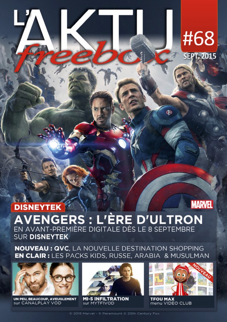 AKTU FREEBOX magazine cover Issue 68 September 2015