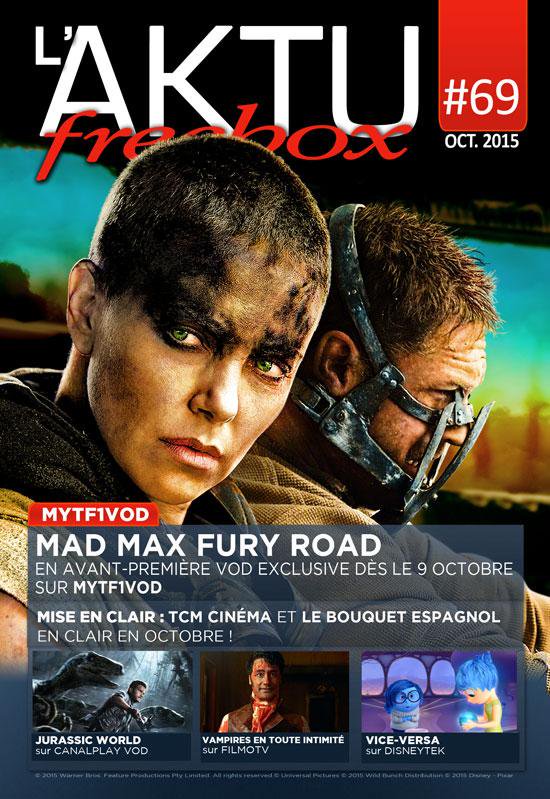 AKTU FREEBOX magazine cover Issue 69 October 2015