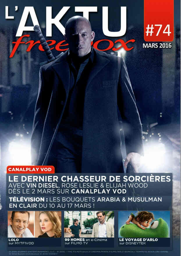 AKTU FREEBOX magazine cover Issue 74 March 2016