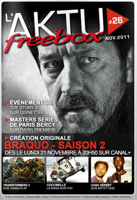 AKTU FREEBOX magazine side cover Issue 26 November 2011