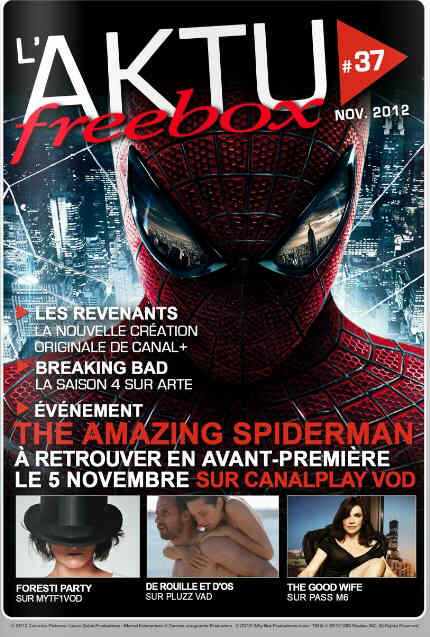 AKTU FREEBOX magazine side cover Issue 37 November 2012