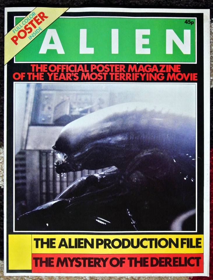 OFFICIAL FILM POSTER MAGAZINE magazine side cover Issue 2  1979